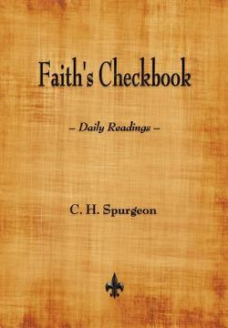 portada faith's checkbook (in English)