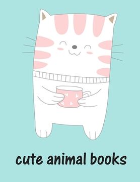 portada Cute Animal Books: coloring book for adults stress relieving designs (en Inglés)