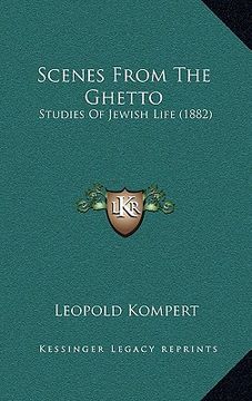 portada scenes from the ghetto: studies of jewish life (1882) (en Inglés)