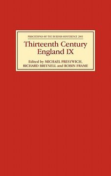 portada thirteenth century england ix: proceedings of the durham conference 2001