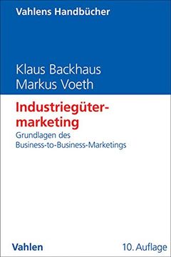 portada Industriegütermarketing (en Alemán)