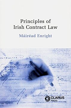 portada Principles of Irish Contract law (en Inglés)