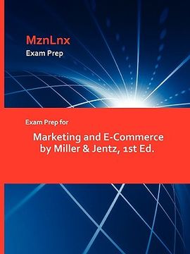 portada exam prep for marketing and e-commerce by miller & jentz, 1st ed. (en Inglés)