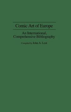 portada comic art of europe: an international, comprehensive bibliography