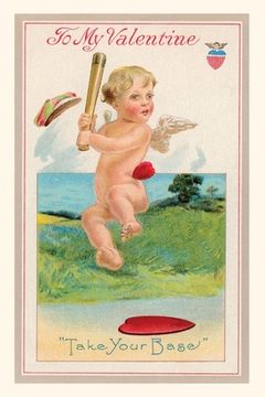 portada Vintage Journal Take your Base, Cupid at Bat (en Inglés)