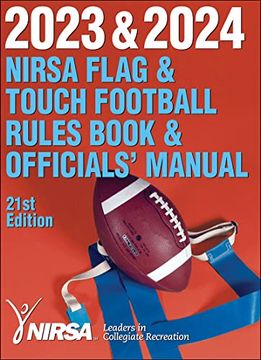 portada 2023 & 2024 NIRSA Flag & Touch Football Rules Book & Officials' Manual (in English)