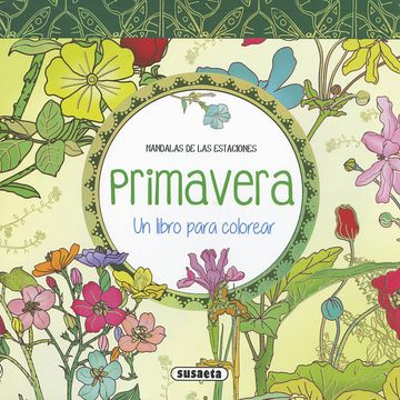 portada Primavera. Un Libro Para Colorear (in Spanish)