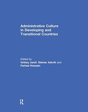 portada Administrative Culture in Developing and Transitional Countries 