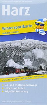 portada Harz Wintersportkarte 1: 50 000 (en Alemán)