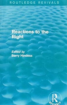 portada Routledge Revivals: Reactions to the Right (1990) (en Inglés)