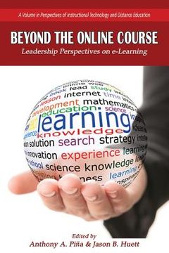 portada Beyond the Online Course: Leadership Perspectives on e-Learning (en Inglés)