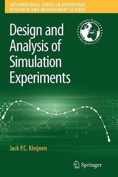 portada design and analysis of simulation experiments