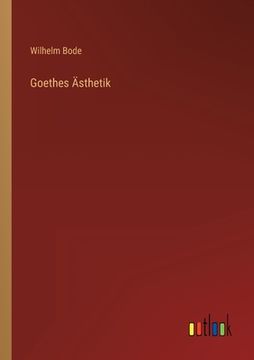 portada Goethes Ästhetik (in German)