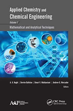 portada Applied Chemistry and Chemical Engineering, Volume 1: Mathematical and Analytical Techniques (en Inglés)