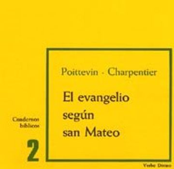 portada El evangelio según san Mateo: Cuaderno Bíblico 2 (Cuadernos Bíblicos) (in Spanish)