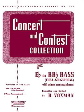 portada Concert and Contest Collection for Bass/Tuba (B.C.): Piano Accompaniment