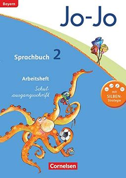 portada Jo-Jo Sprachbuch - Grundschule Bayern: 2. Jahrgangsstufe - Arbeitsheft in Schulausgangsschrift (en Alemán)