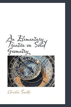 portada an elementary treatise on solid geometry