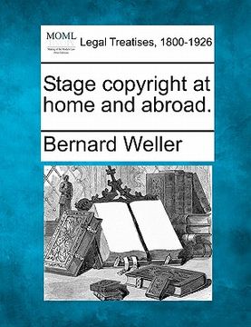 portada stage copyright at home and abroad. (en Inglés)