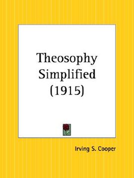 portada theosophy simplified (in English)