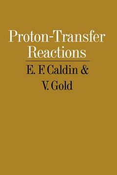 portada Proton Transfer Reactions de Victor Gold(Springer) (en Inglés)