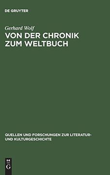 portada Von der Chronik zum Weltbuch (in German)