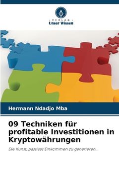 portada 09 Techniken für profitable Investitionen in Kryptowährungen (en Alemán)