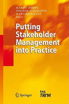 portada putting stakeholder management into practice (en Inglés)