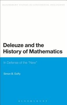 portada deleuze and the history of mathematics: in defence of the 'new' (in English)