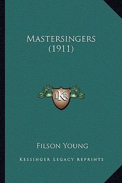 portada mastersingers (1911) (en Inglés)