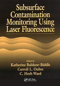 portada Subsurface Contamination Monitoring Using Laser Fluorescence (Aatdf Monograph Series) (en Inglés)