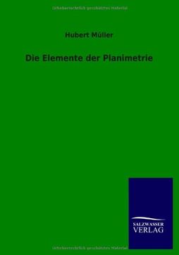 portada Die Elemente der Planimetrie (German Edition)
