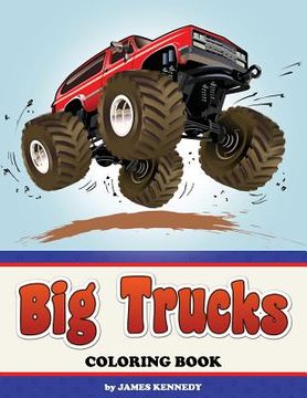 portada Big Trucks Coloring Book (in English)