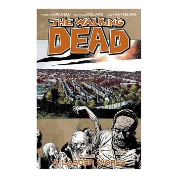 portada The Walking Dead Volume 16 tp: A Larger World (en Inglés)