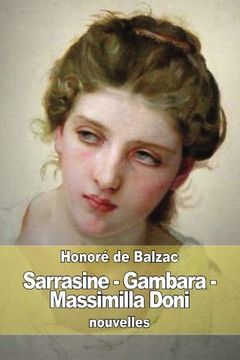 portada Sarrasine - Gambara - Massimilla Doni