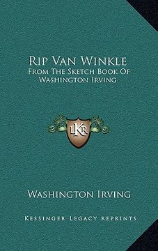 portada rip van winkle: from the sketch book of washington irving (in English)