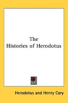 portada the histories of herodotus (en Inglés)