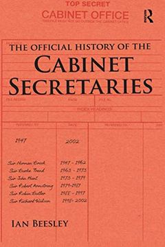 portada The Official History of the Cabinet Secretaries (en Inglés)