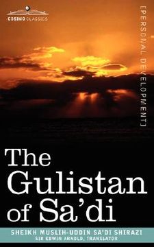 portada the gulistan of sa'di (en Inglés)