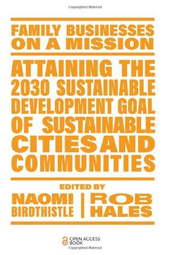 portada Attaining the 2030 Sustainable Development Goal of Sustainable Cities and Communities (Family Businesses on a Mission) (en Inglés)