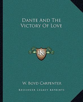 portada dante and the victory of love (en Inglés)