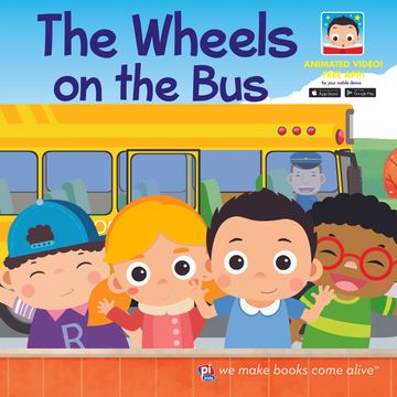 portada The Wheels on the bus Video Board Book (p i Kids) Read, Watch, & Sing! Free Downloadable app