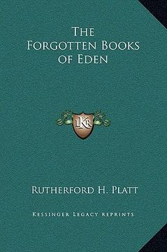 portada the forgotten books of eden