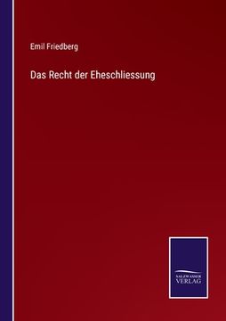 portada Das Recht der Eheschliessung (in German)