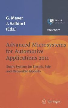 portada advanced microsystems for automotive applications 2011: smart systems for electric, safe and networked mobility (in English)