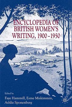 portada an encyclopedia of british women's writing 1900-1950 (en Inglés)
