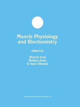 portada Muscle Physiology and Biochemistry (en Inglés)