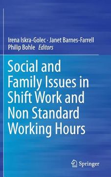 portada Social and Family Issues in Shift Work and Non Standard Working Hours (en Inglés)