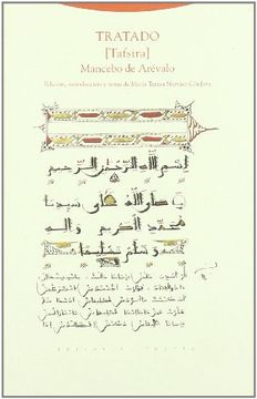 portada Tratado [Tafsira] del Mancebo de Arévalo (Al-Andalus. Textos y Estudios)