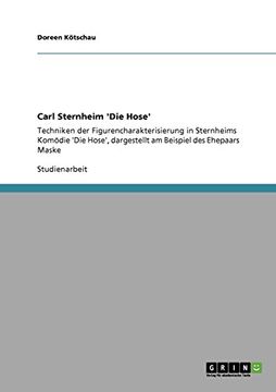 portada Carl Sternheim 'Die Hose' (German Edition)